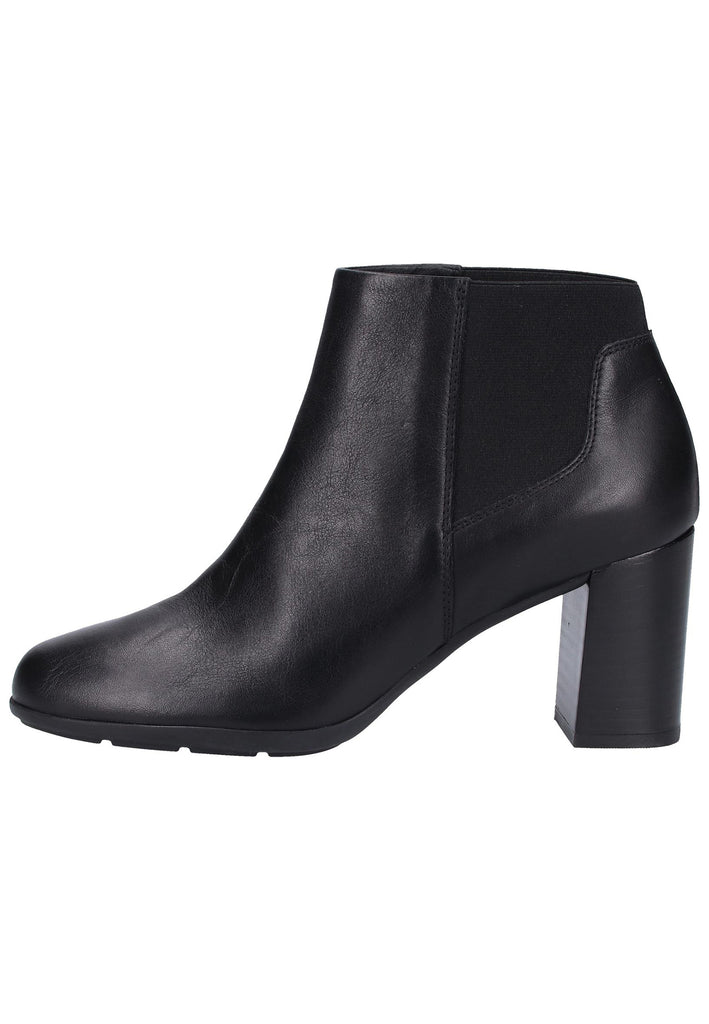 Geox Stiefelette Nappaleder Schwarz - surf4shoes