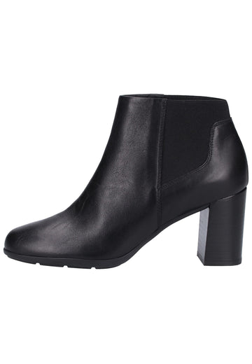 Geox Stiefelette Nappaleder Schwarz - surf4shoes