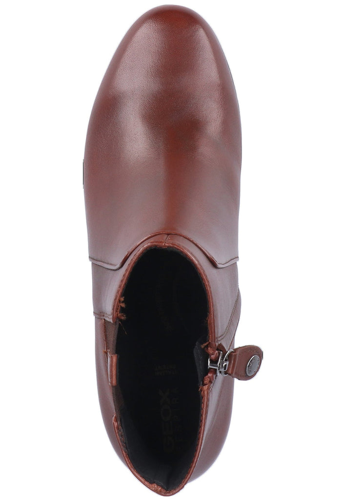 Geox Stiefelette Nappaleder Cognac - surf4shoes