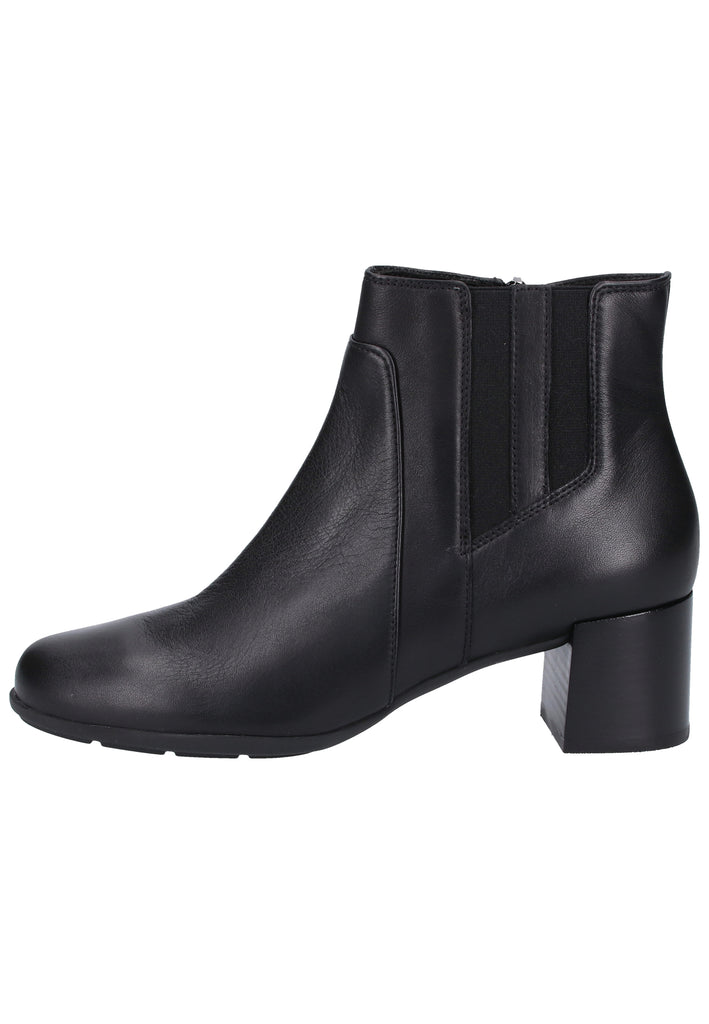 Geox Stiefelette Nappaleder Schwarz - surf4shoes