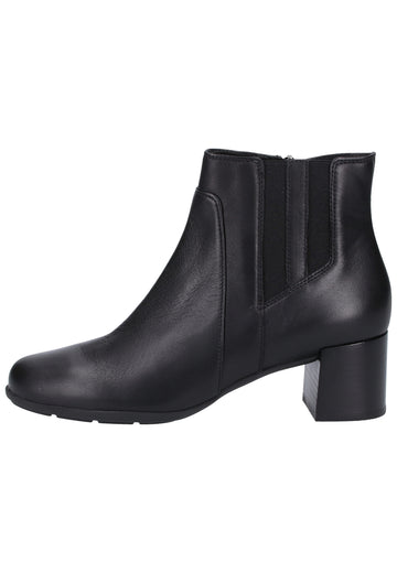 Geox Stiefelette Nappaleder Schwarz - surf4shoes