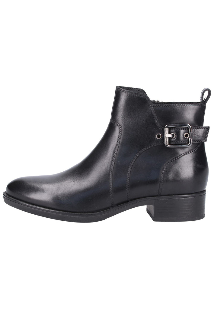 Geox Stiefelette Leder Schwarz - surf4shoes