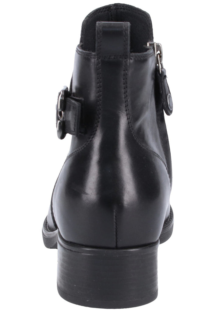 Geox Stiefelette Leder Schwarz - surf4shoes