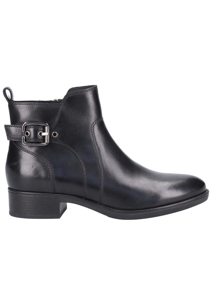 Geox Stiefelette Leder Schwarz - surf4shoes