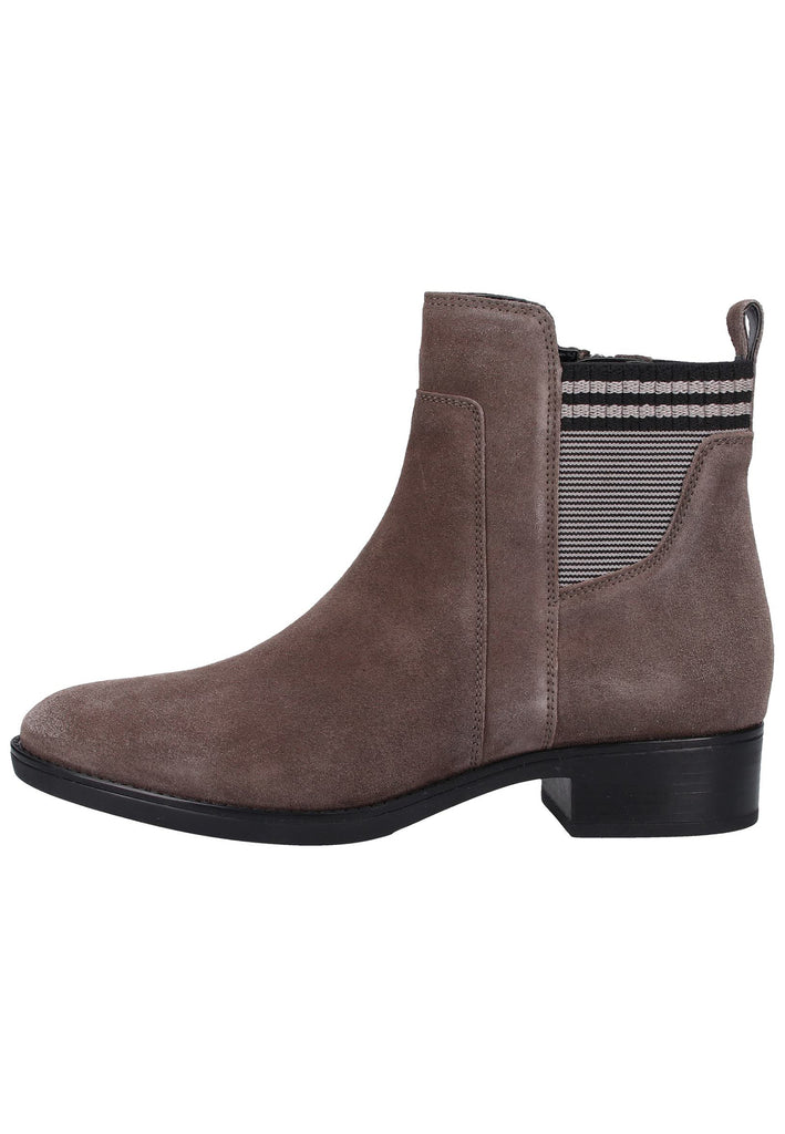 Geox Stiefelette Veloursleder Braun - surf4shoes