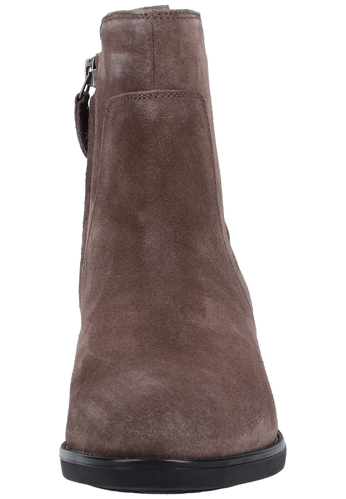 Geox Stiefelette Veloursleder Braun - surf4shoes