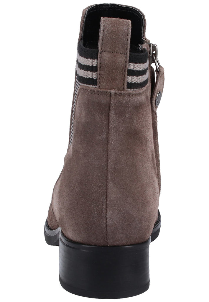 Geox Stiefelette Veloursleder Braun - surf4shoes