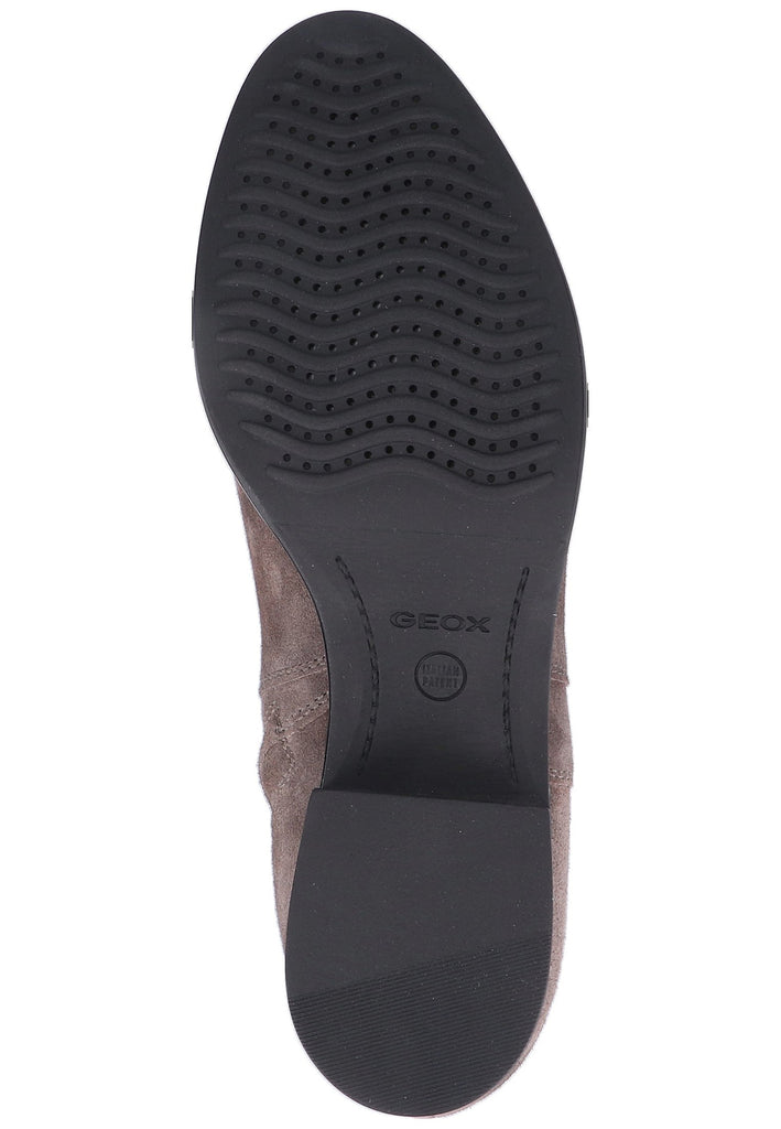 Geox Stiefelette Veloursleder Braun - surf4shoes