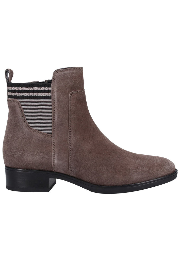 Geox Stiefelette Veloursleder Braun - surf4shoes