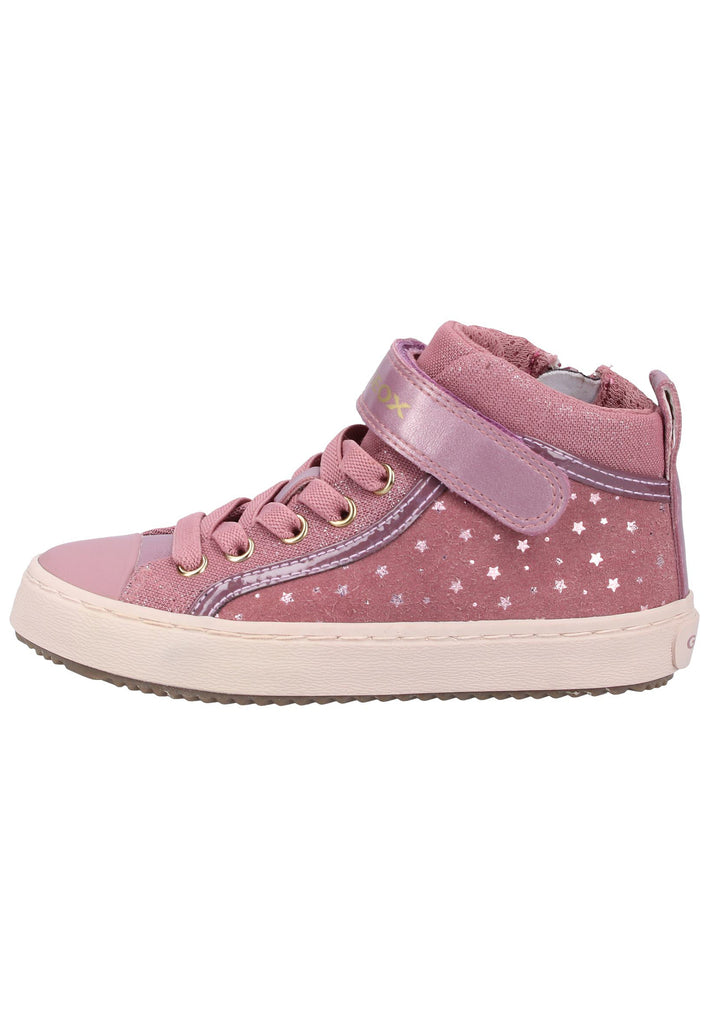 Geox Sneaker Lederimitat/Textil Rosa - surf4shoes