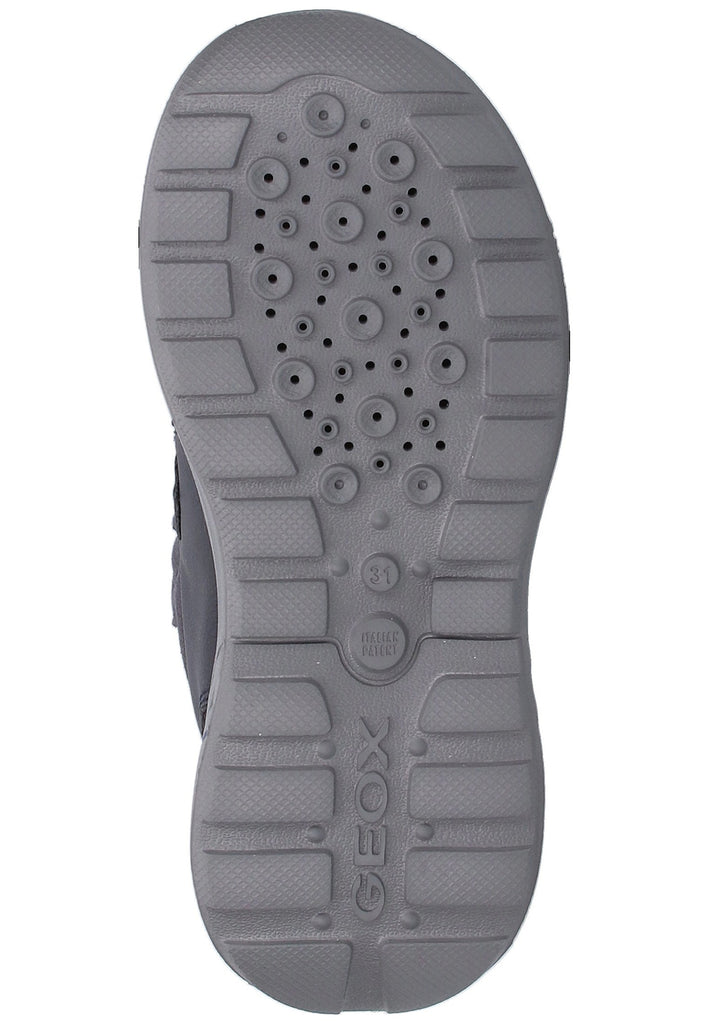 Geox Stiefelette Lederimitat/Mesh Navy/Schwarz - surf4shoes