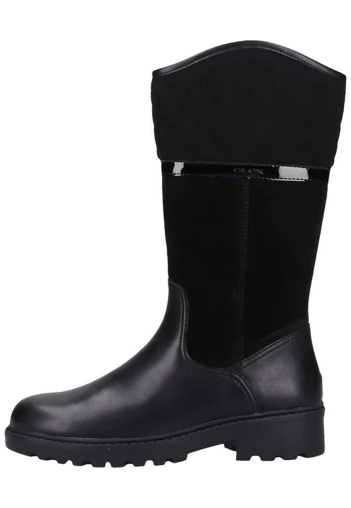 Geox Stiefel Nappaleder Schwarz - surf4shoes