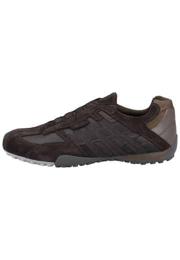 Geox Sneaker Leder/Textil Oliv - surf4shoes