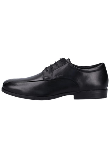 Geox Businessschuhe Leder Schwarz - surf4shoes