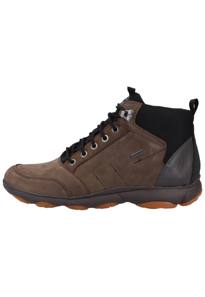 Geox Sneaker Leder Braun - surf4shoes