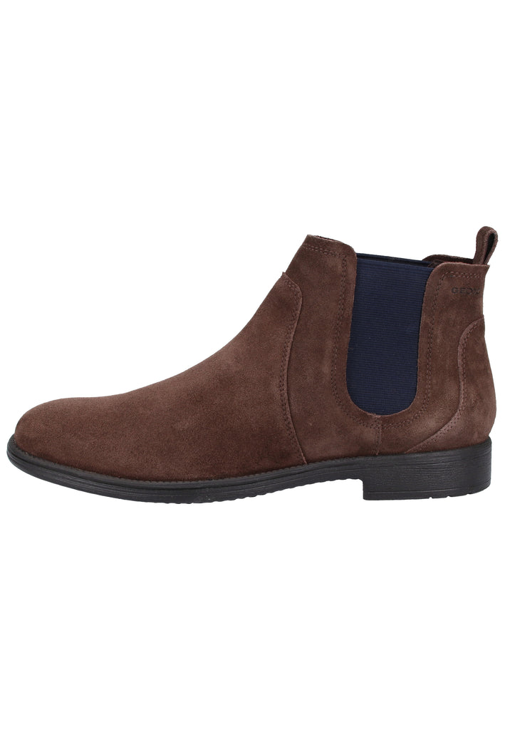 Geox Stiefelette Leder/Textil Braun - surf4shoes