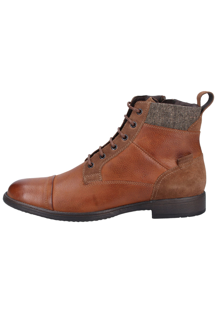 Geox Stiefelette Leder Braun Warmfutter - surf4shoes