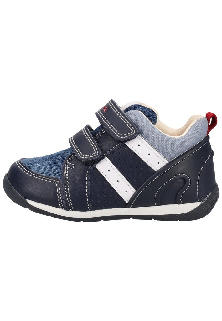 Geox Sneaker Leder/Textil Navy - surf4shoes