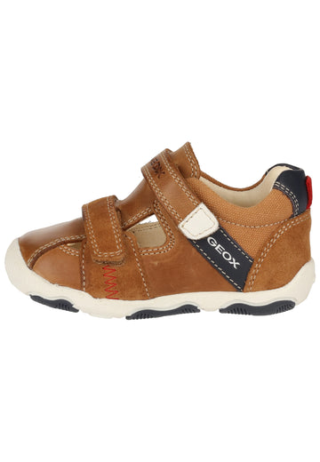 Geox Sneaker Leder Caramel - surf4shoes