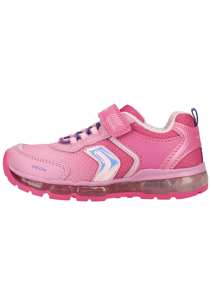 Geox Sneaker Lederimitat/Textil Fuchsia - surf4shoes