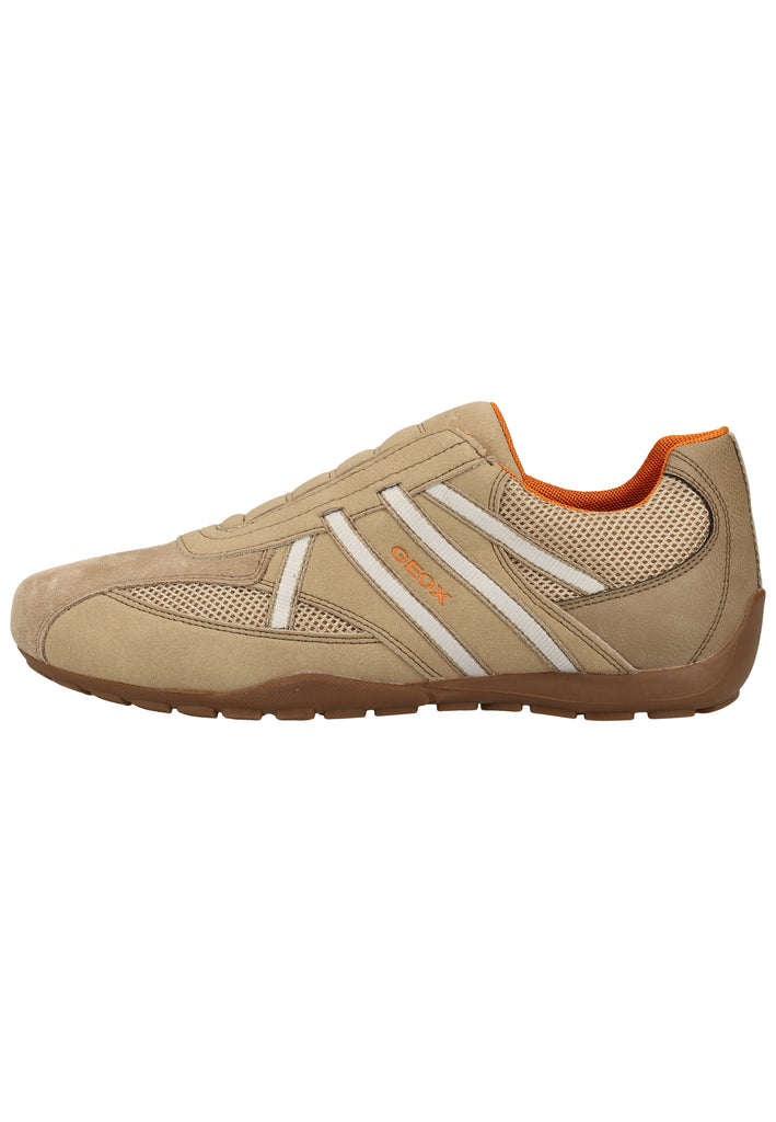 Geox Sneaker Veolurs/Textil/Synthetik Beige - surf4shoes