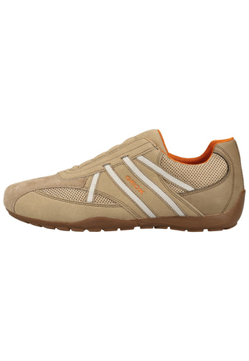 Geox Sneaker Veolurs/Textil/Synthetik Beige - surf4shoes