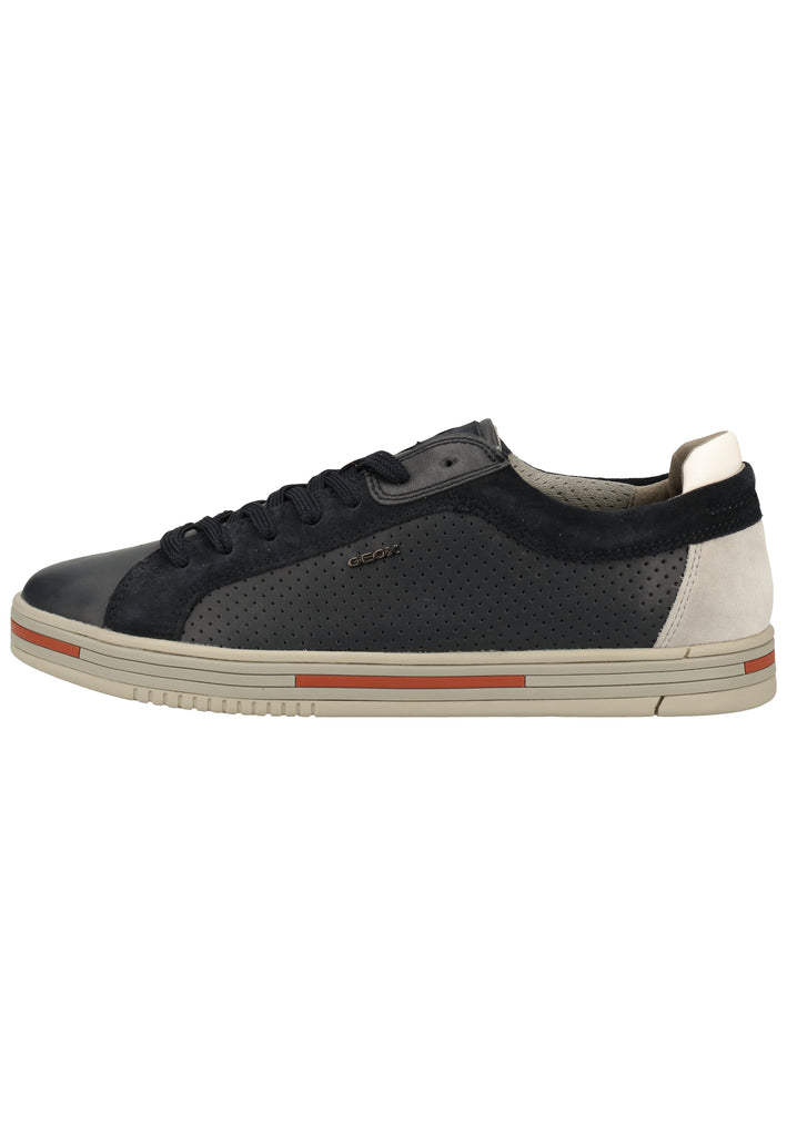 Geox Sneaker Leder Blau - surf4shoes