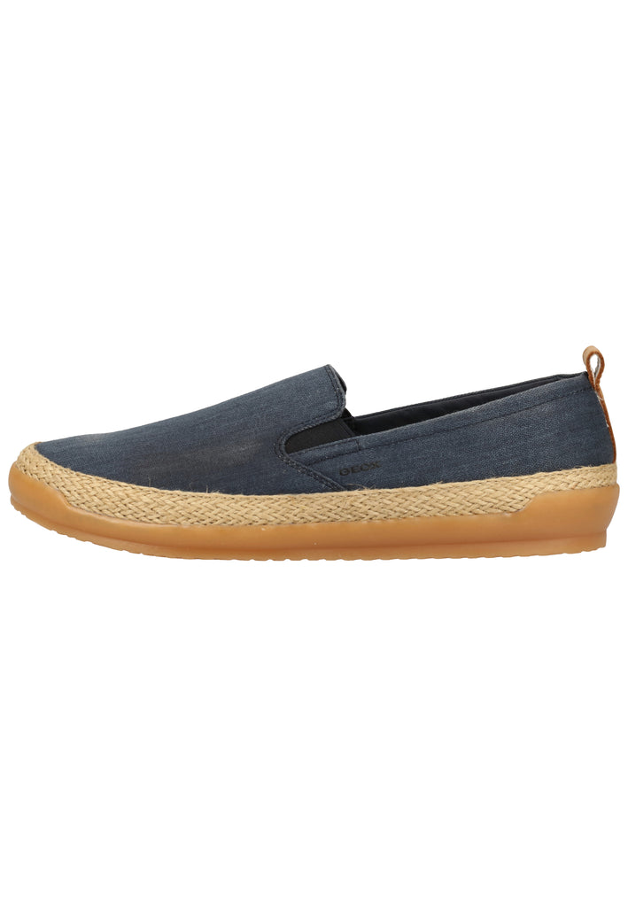 Geox Slipper Textil Blau - surf4shoes