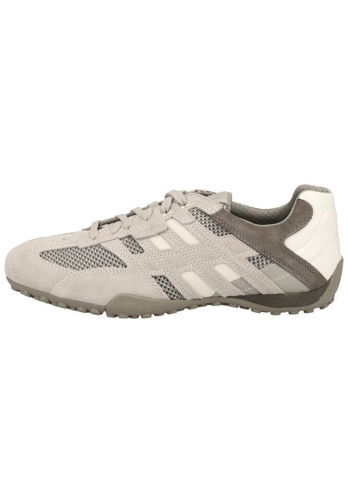 Geox Sneaker Veolurs/Textil/Synthetik Grau/Hellblau - surf4shoes