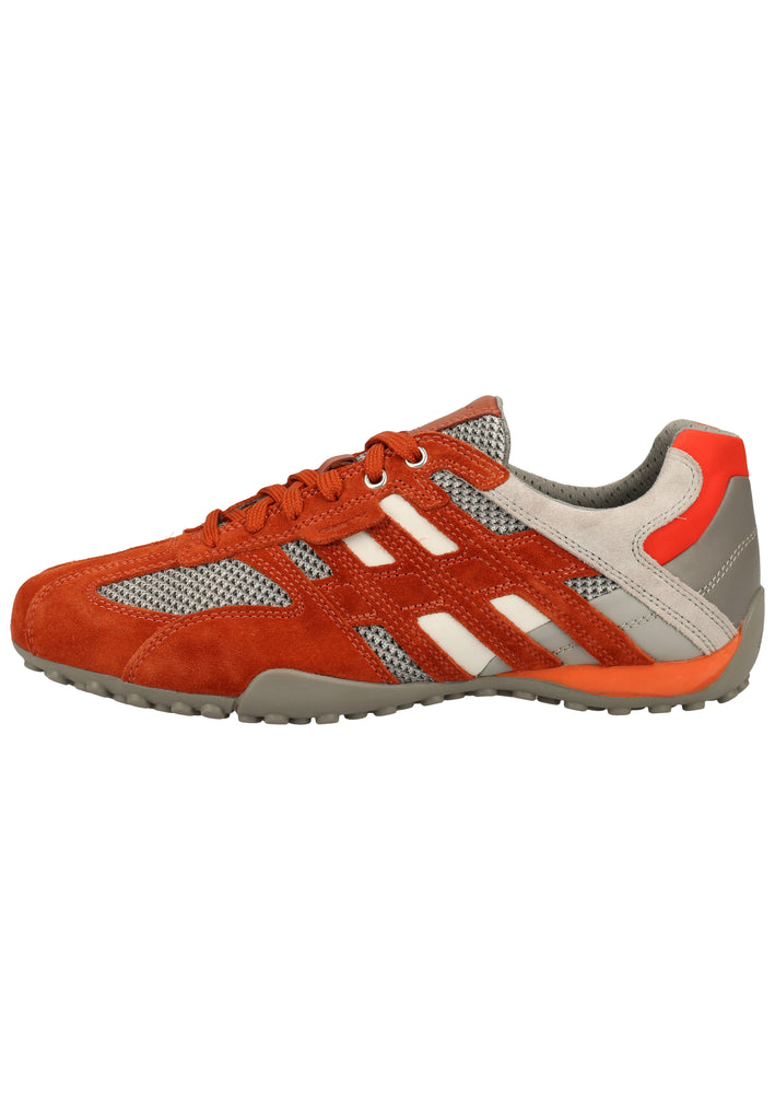 Geox Sneaker Veolurs/Textil/Synthetik Orange/Grau - surf4shoes