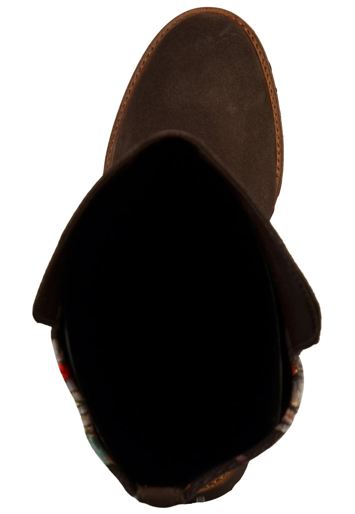 Gabor Stiefel Leder/Textil Braun - surf4shoes