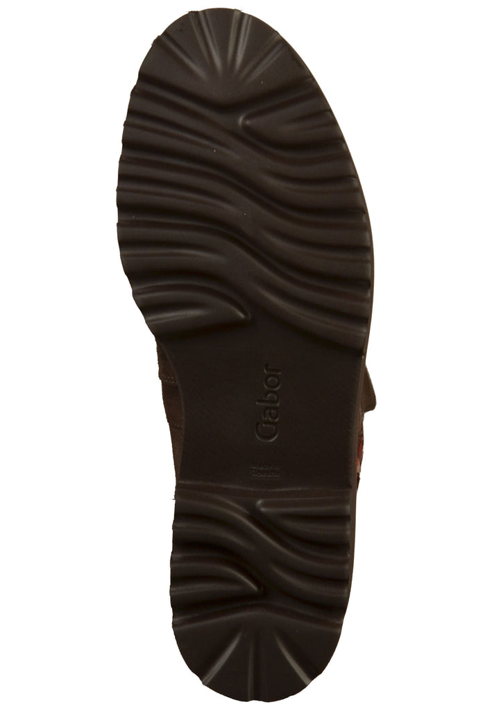 Gabor Stiefel Leder/Textil Braun - surf4shoes