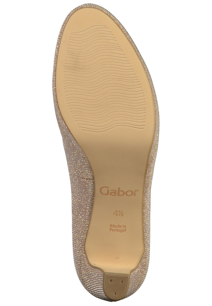 Gabor Pumps Lederimitat Rosa - surf4shoes