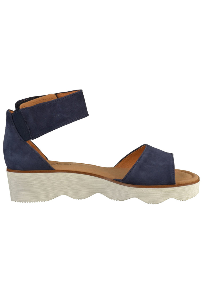 Gabor Sandalen Leder Dunkelblau - surf4shoes