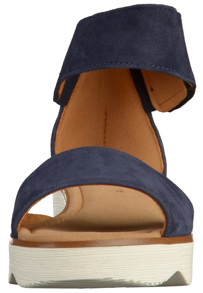 Gabor Sandalen Leder Dunkelblau - surf4shoes