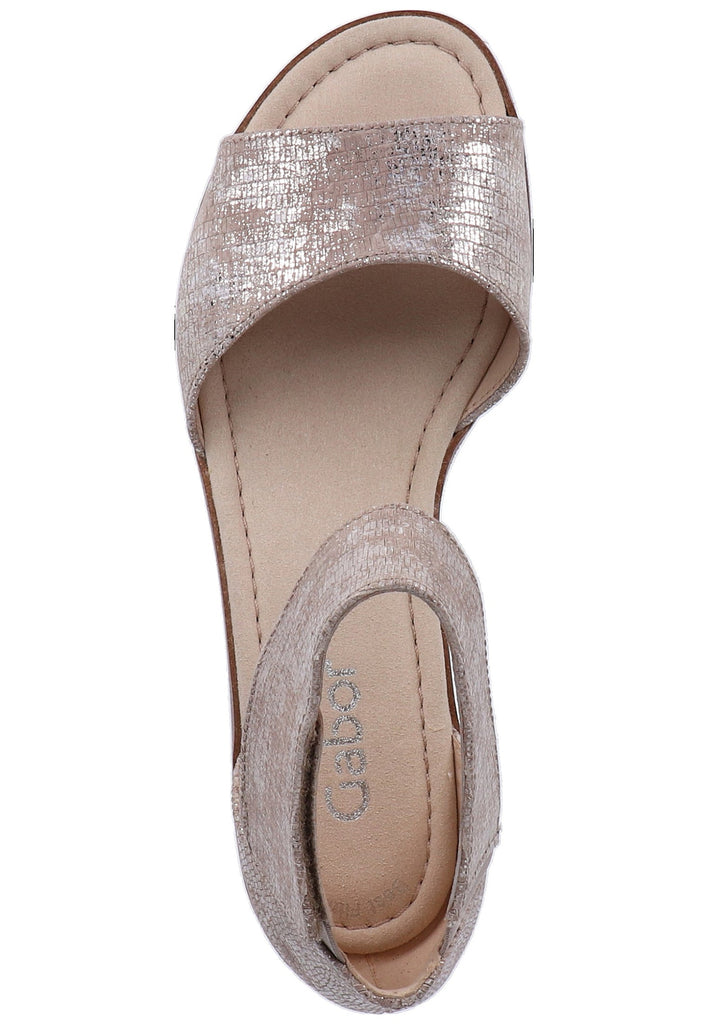 Gabor Sandalen Leder Puder - surf4shoes