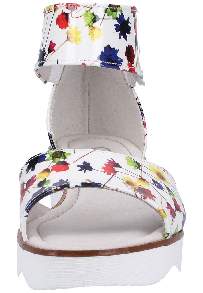 Gabor Sandalen Lederimitat Weiß - surf4shoes