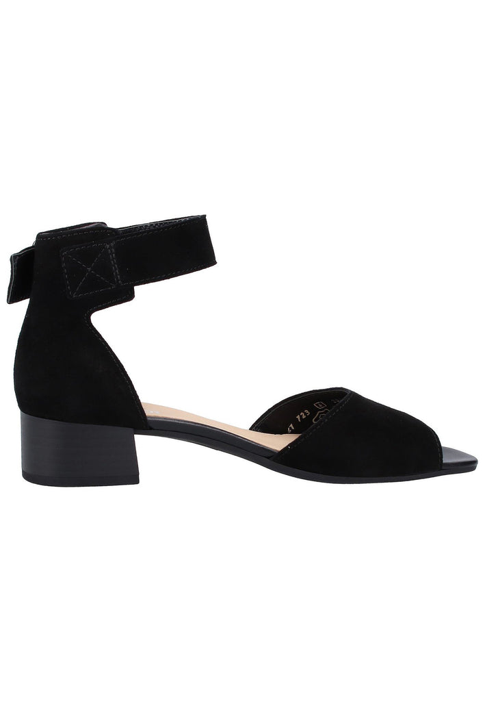 Gabor Sandalen Leder Schwarz - surf4shoes