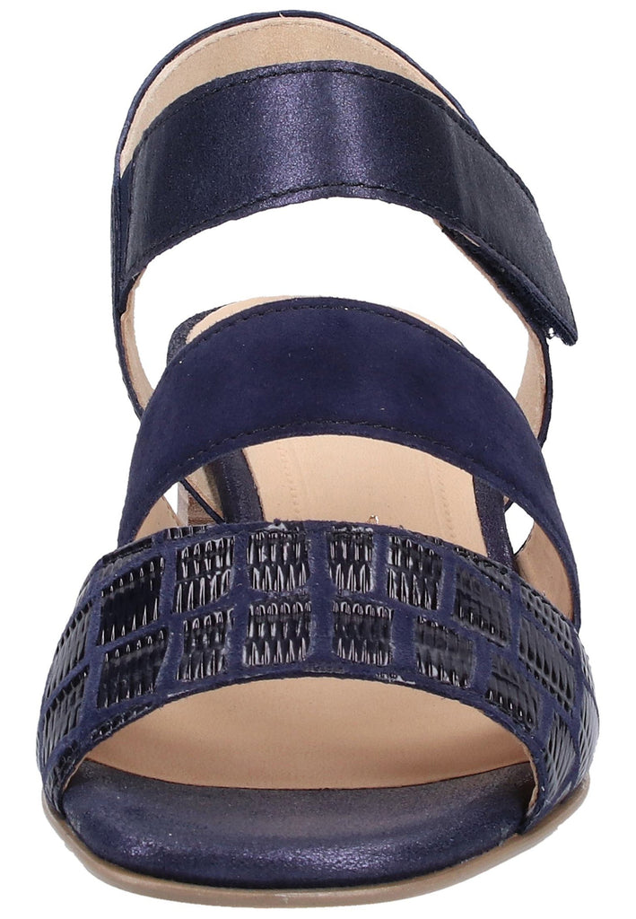 Gabor Sandalen Leder Dunkelblau - surf4shoes