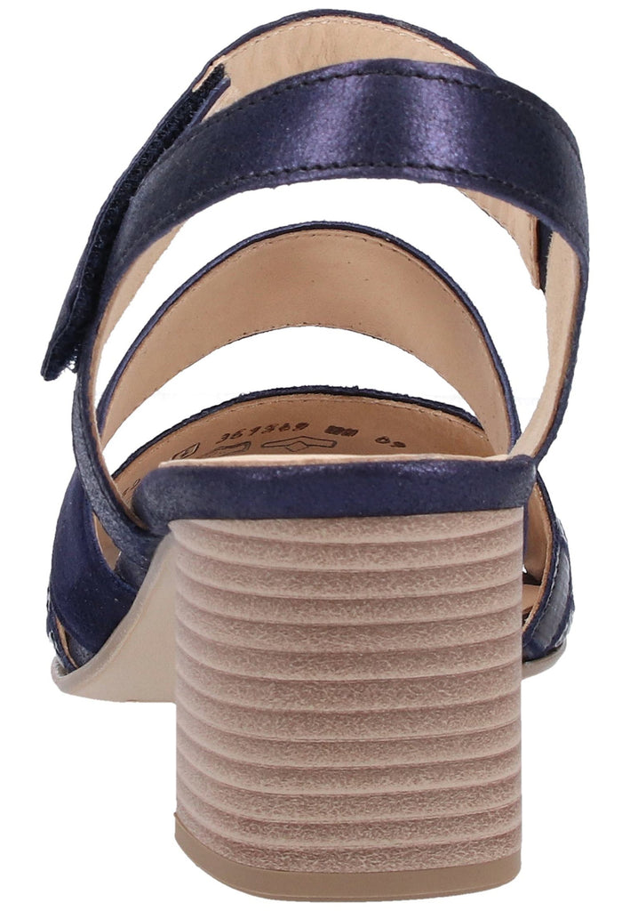 Gabor Sandalen Leder Dunkelblau - surf4shoes