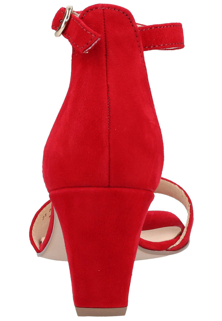 Gabor Sandalen Leder Rot - surf4shoes