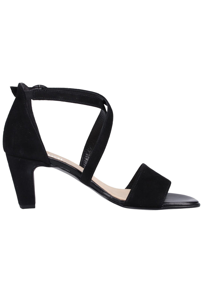 Gabor Sandalen Leder Schwarz - surf4shoes