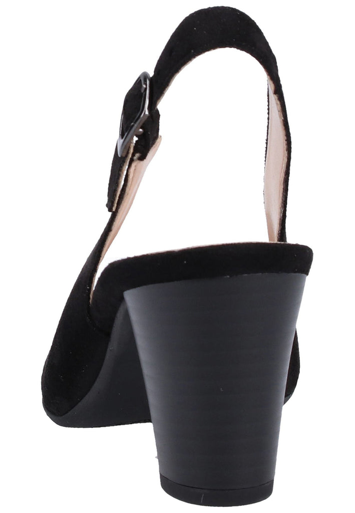 Gabor Pumps Lederimitat Schwarz - surf4shoes