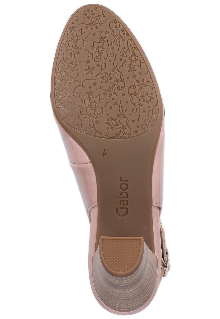 Gabor Pumps Lederimitat Rosa - surf4shoes