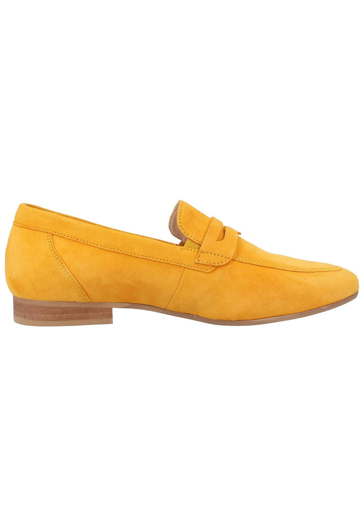 Gabor Slipper Nubukleder Gelb - surf4shoes