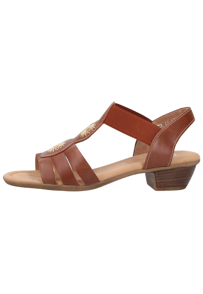 Gabor Sandalen Leder Braun - surf4shoes