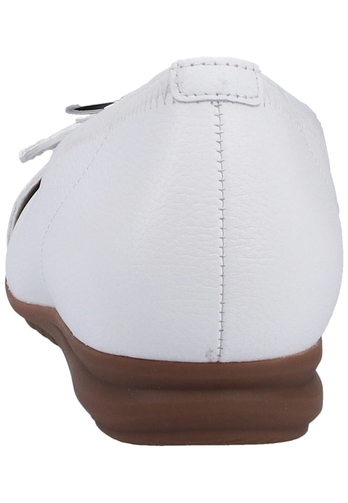 Gabor Ballerinas Leder Weiß - surf4shoes