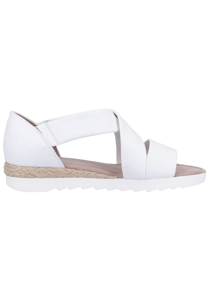 Gabor Sandalen Leder Weiß - surf4shoes