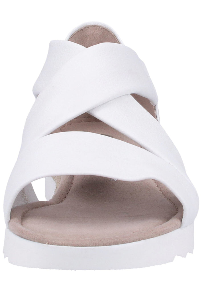 Gabor Sandalen Leder Weiß - surf4shoes
