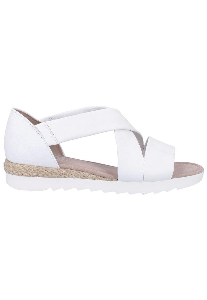 Gabor Sandalen Leder Weiß - surf4shoes